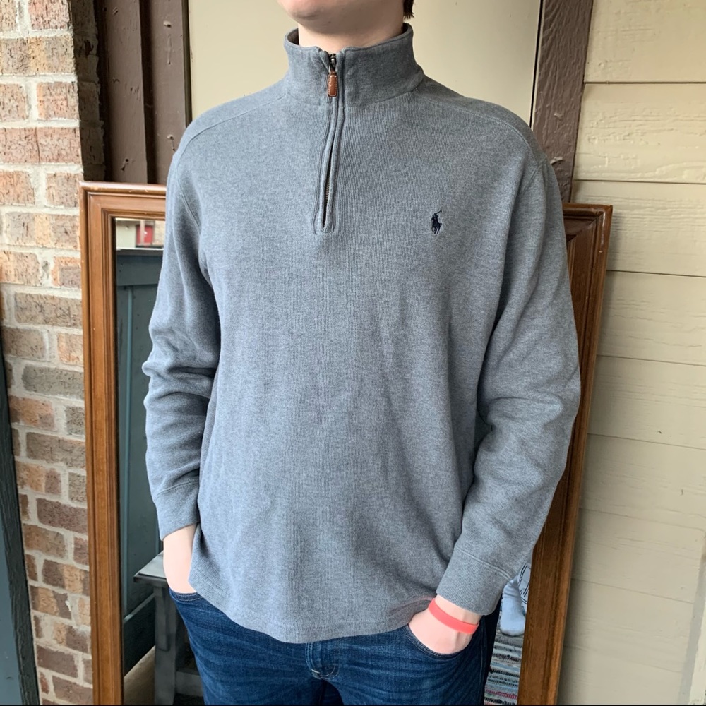 Polo Quarter Zip Pullover
